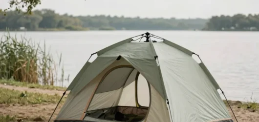 Am See campen, ohne den Tag durchzuplanen